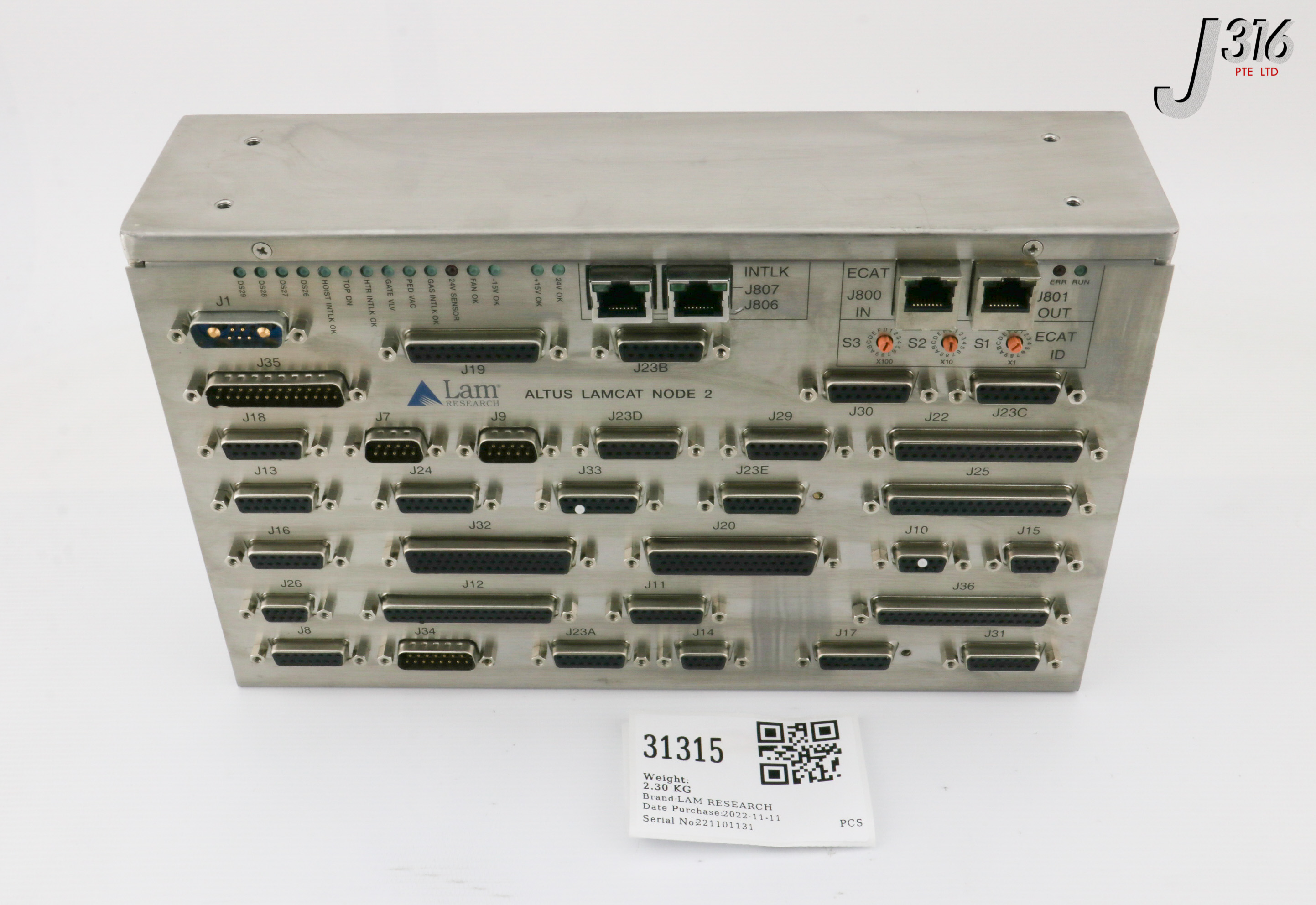 31315 LAM RESEARCH ASSY, ATLUS LAMCAT NODE 2 853-252740-003 | eBay